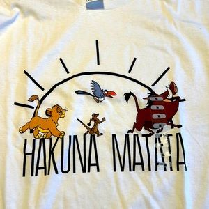 Hakuna, Matata lion, king T-shirt, vintage